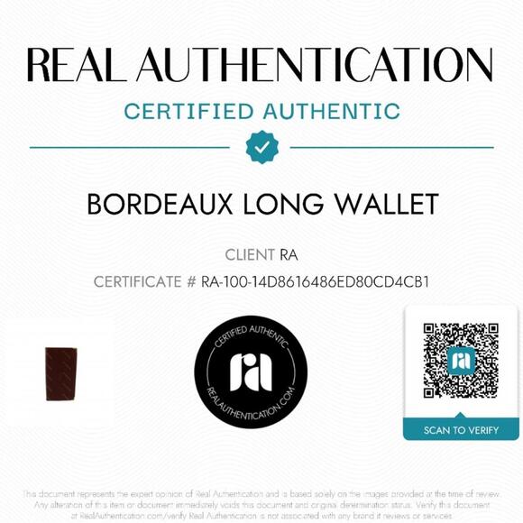 Cartier Must Be Cartier Bordeaux Long Wallet Vintage - Picture 2 of 8